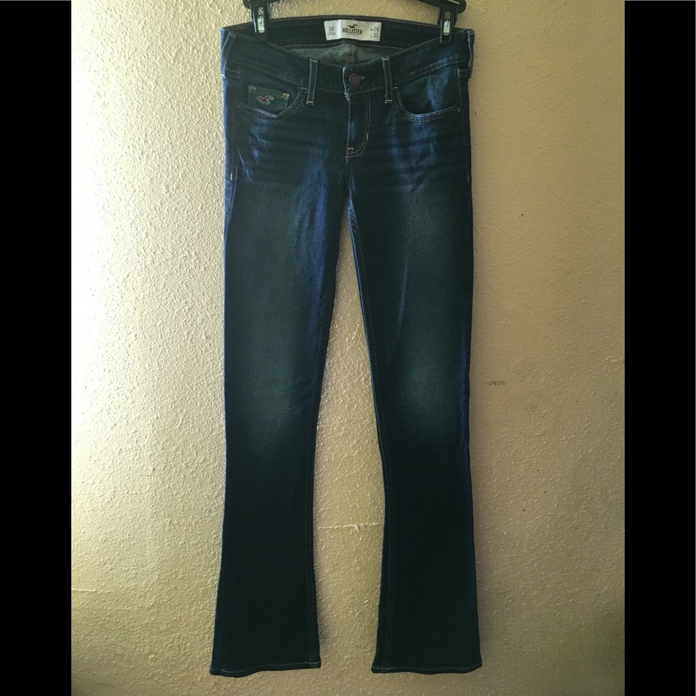 Hollister slim boot jeans with some stretch